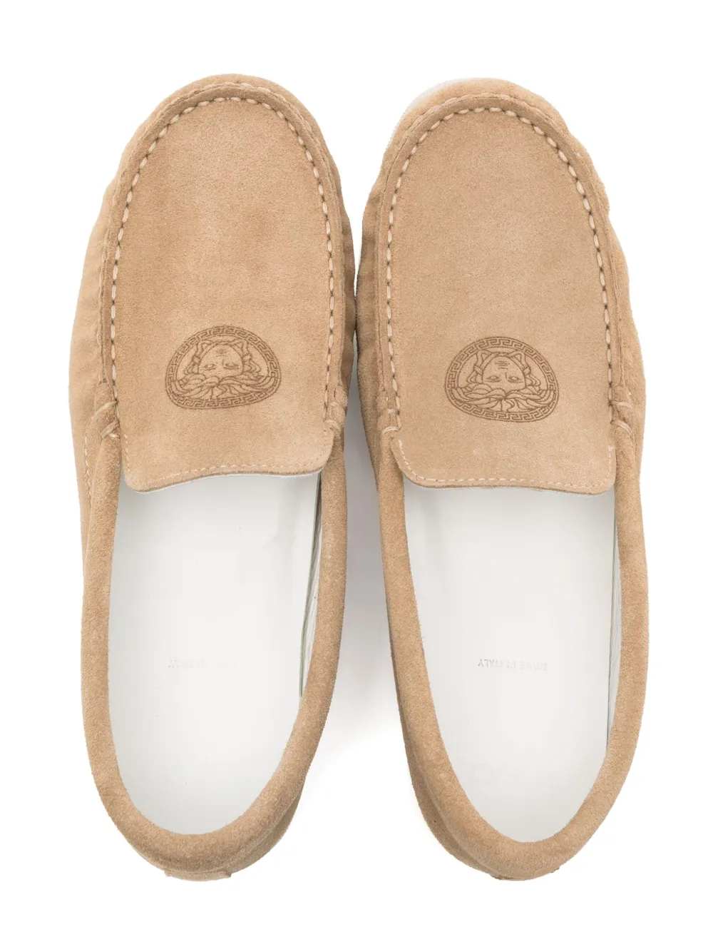 Versace Kids Medusa sède loafers Bruin