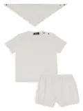 Versace Kids cotton short set - White