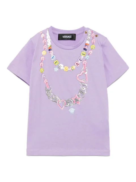 Versace Kids graphic-print T-shirt