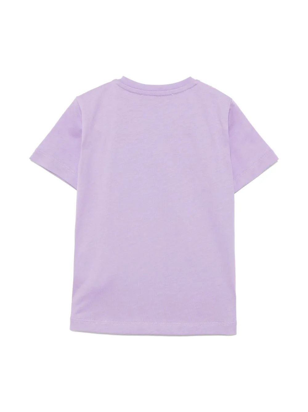 Versace Kids T-shirt met grafische print - Paars