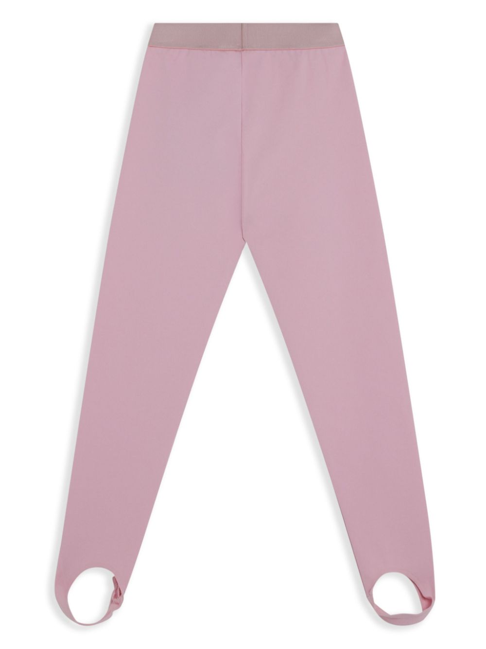 Versace Kids logo-waistband leggings - Pink