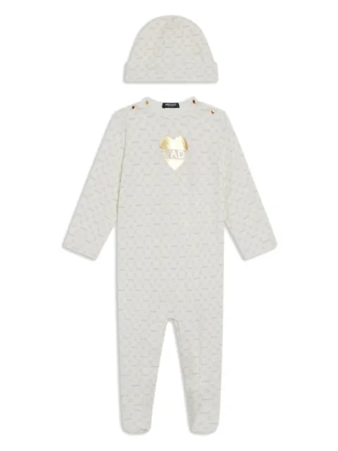 Versace Kids star-print baby suit set 
