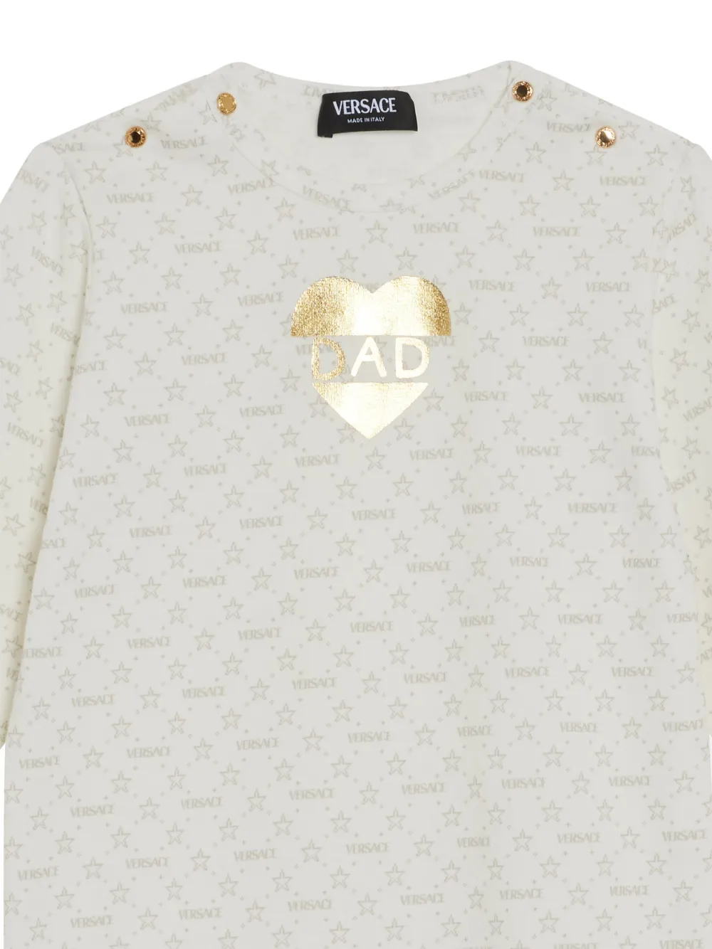 Versace Kids Babypakje met sterrenprint Wit