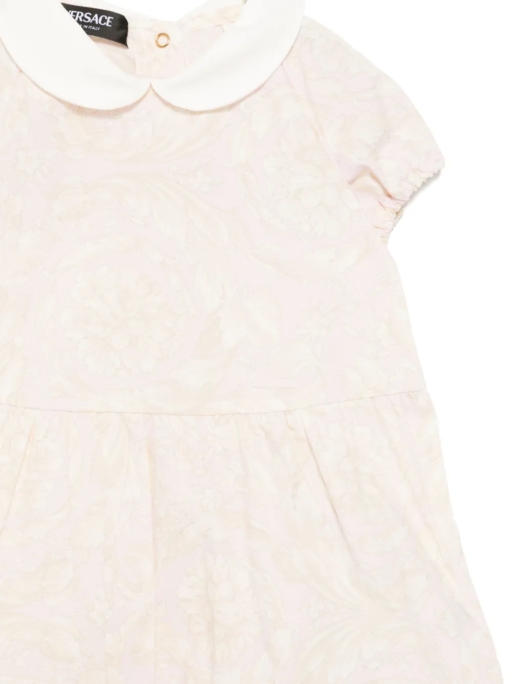 Versace Graphic-print Rompers In 中性色