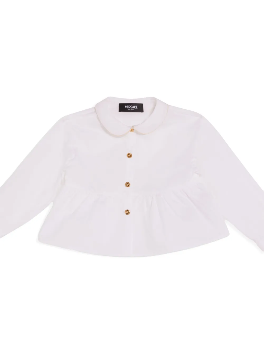 Versace Kids Katoenen shirt Roze