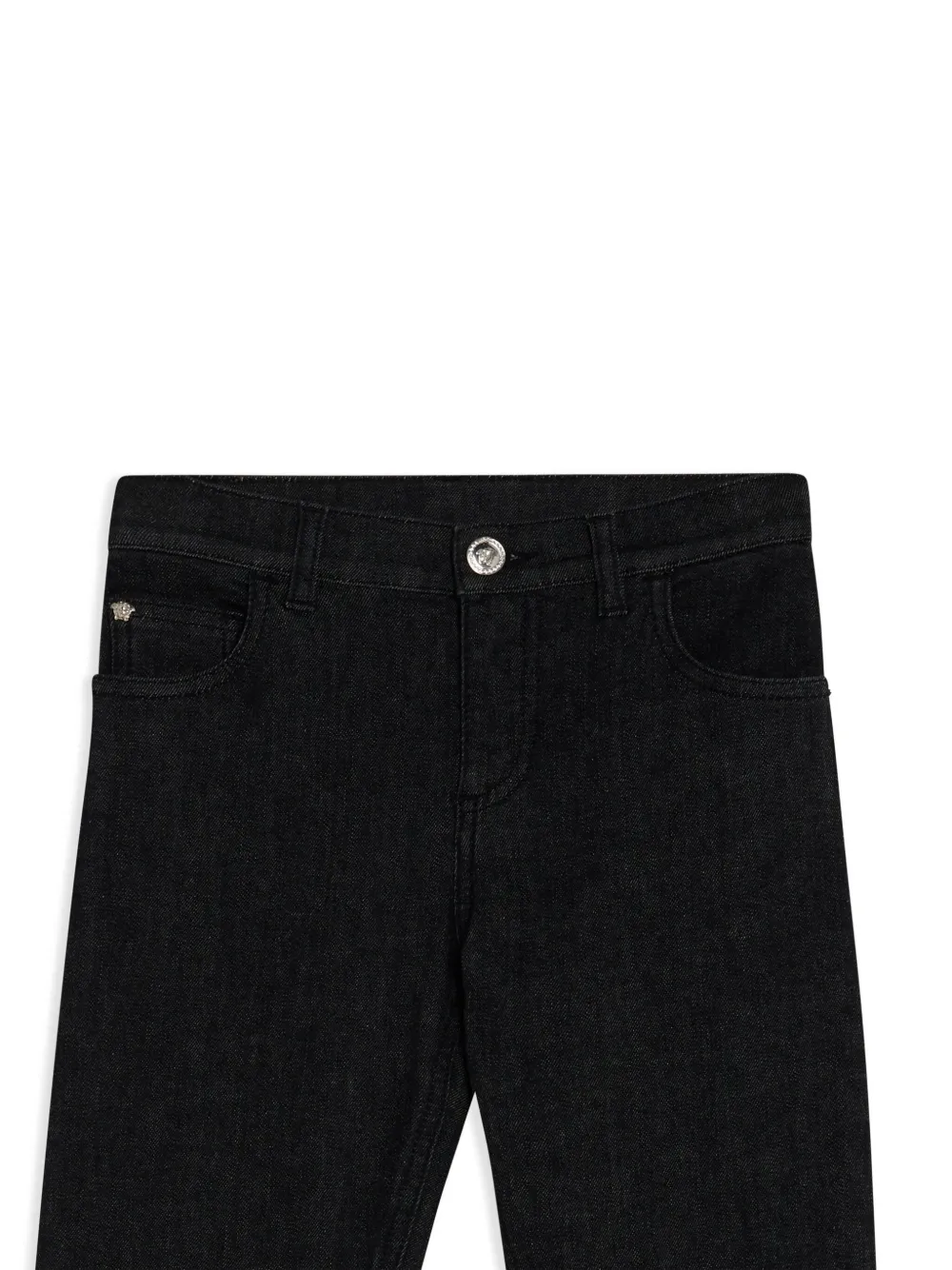 Versace Kids Straight jeans Zwart