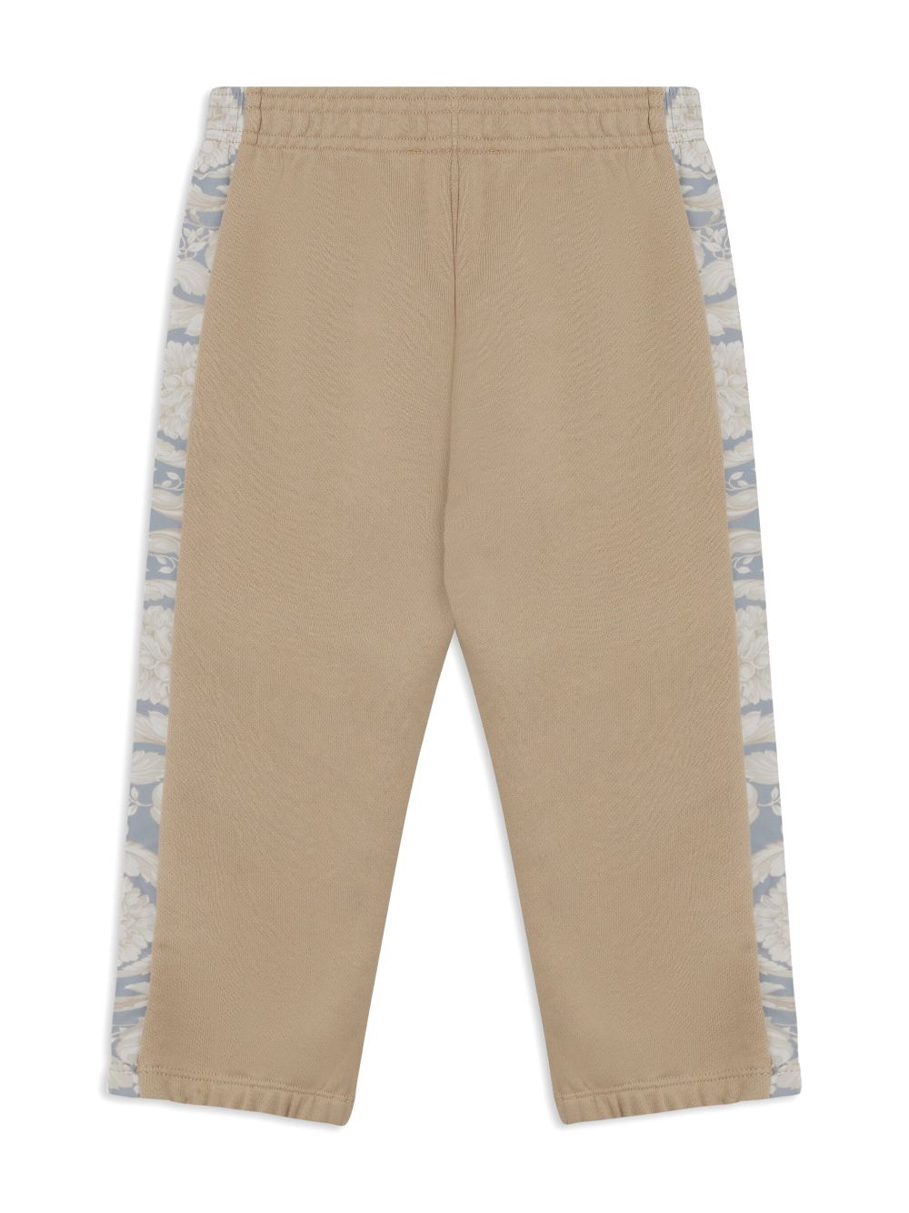 Versace Kids Barocco panelled track pants - Neutrals