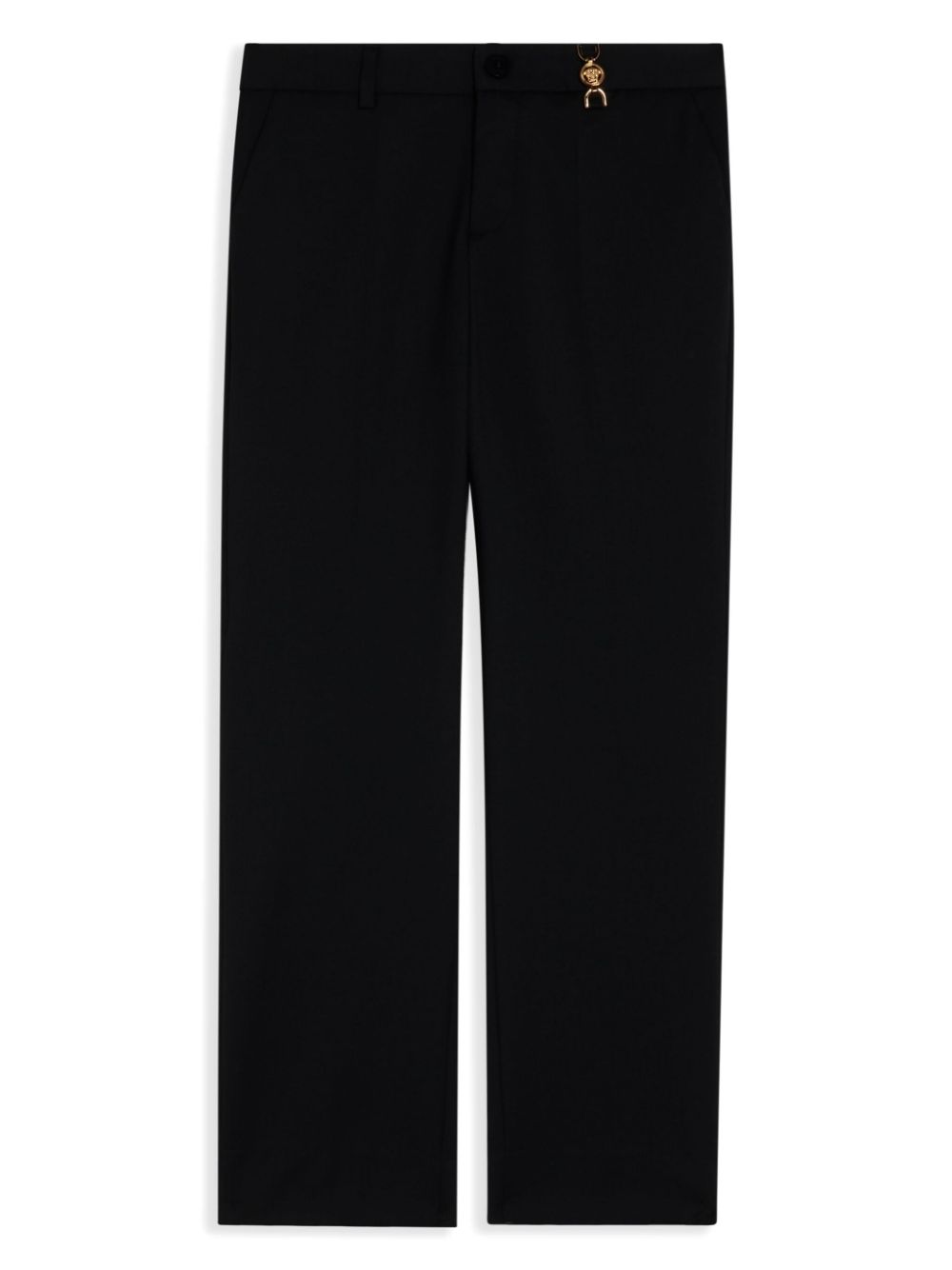 Versace Kids Medusa-Head motif trousers - Black