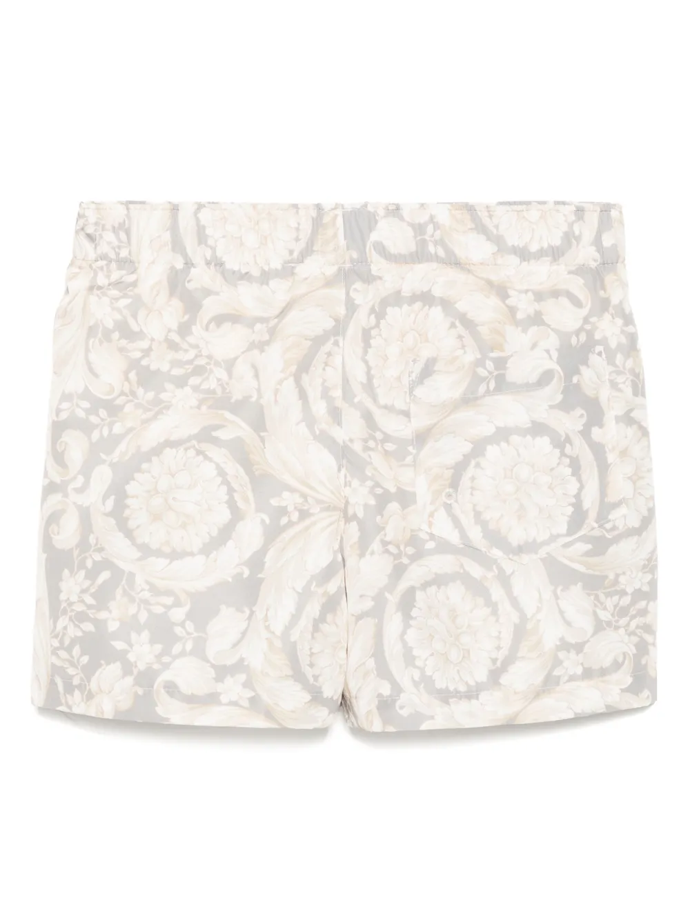 Versace Kids Zwembroek met print Beige