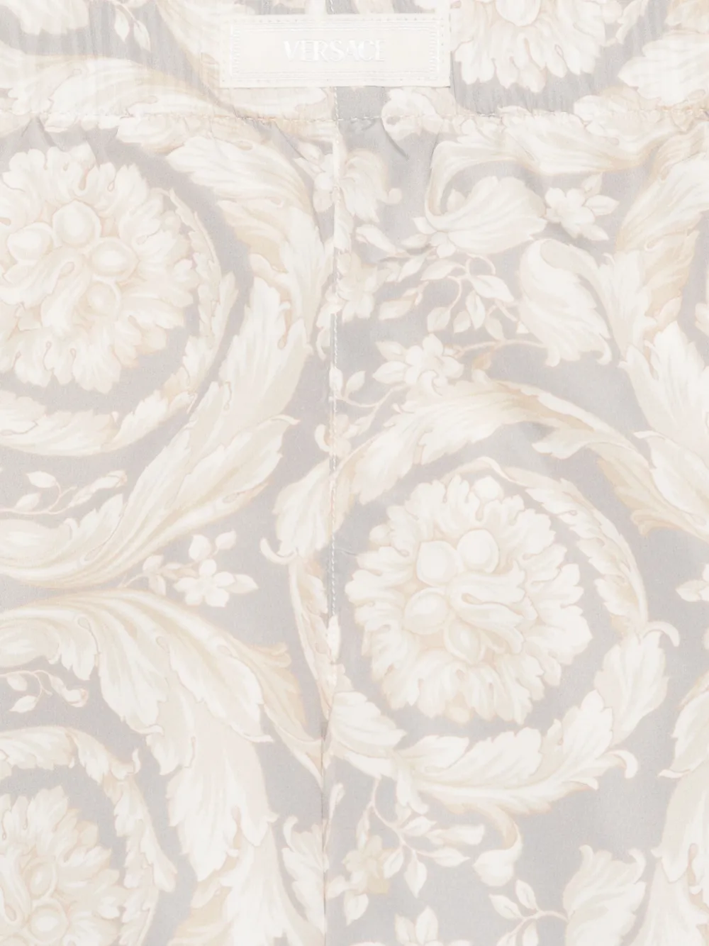 Versace Kids Zwembroek met print Beige