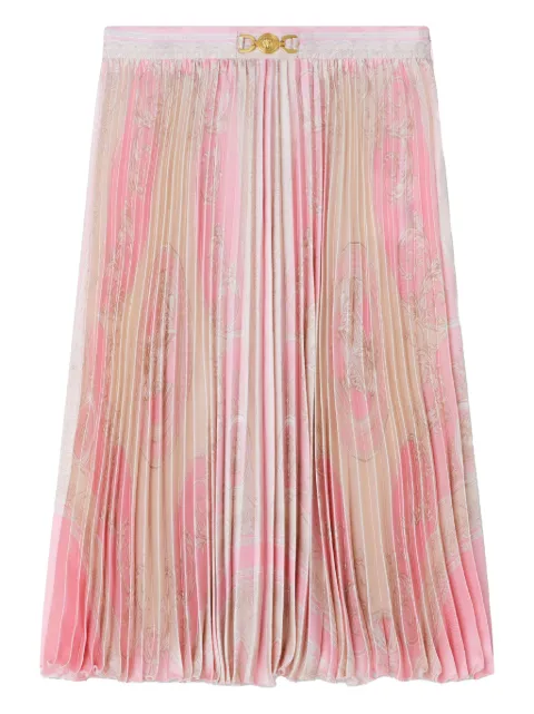 Versace Kids printed skirt