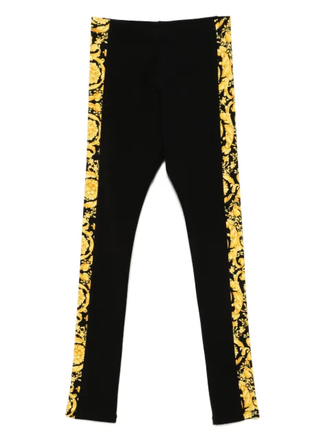 Versace Kids pantalones con pretina elástica