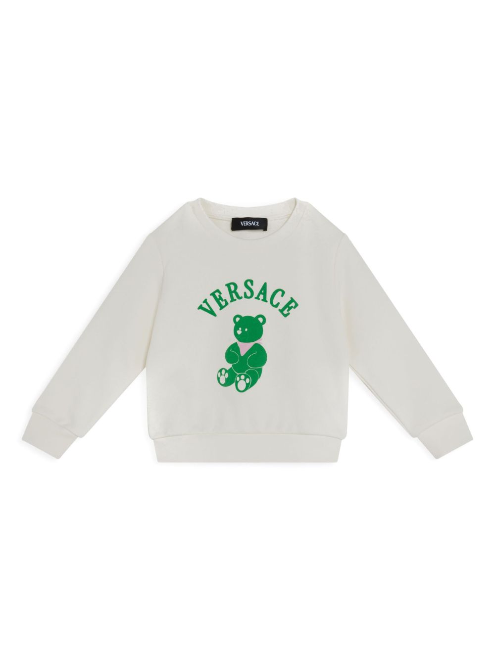 Versace Kids Teddy sweatshirt - White