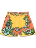 ALEMAIS floral shorts - Yellow