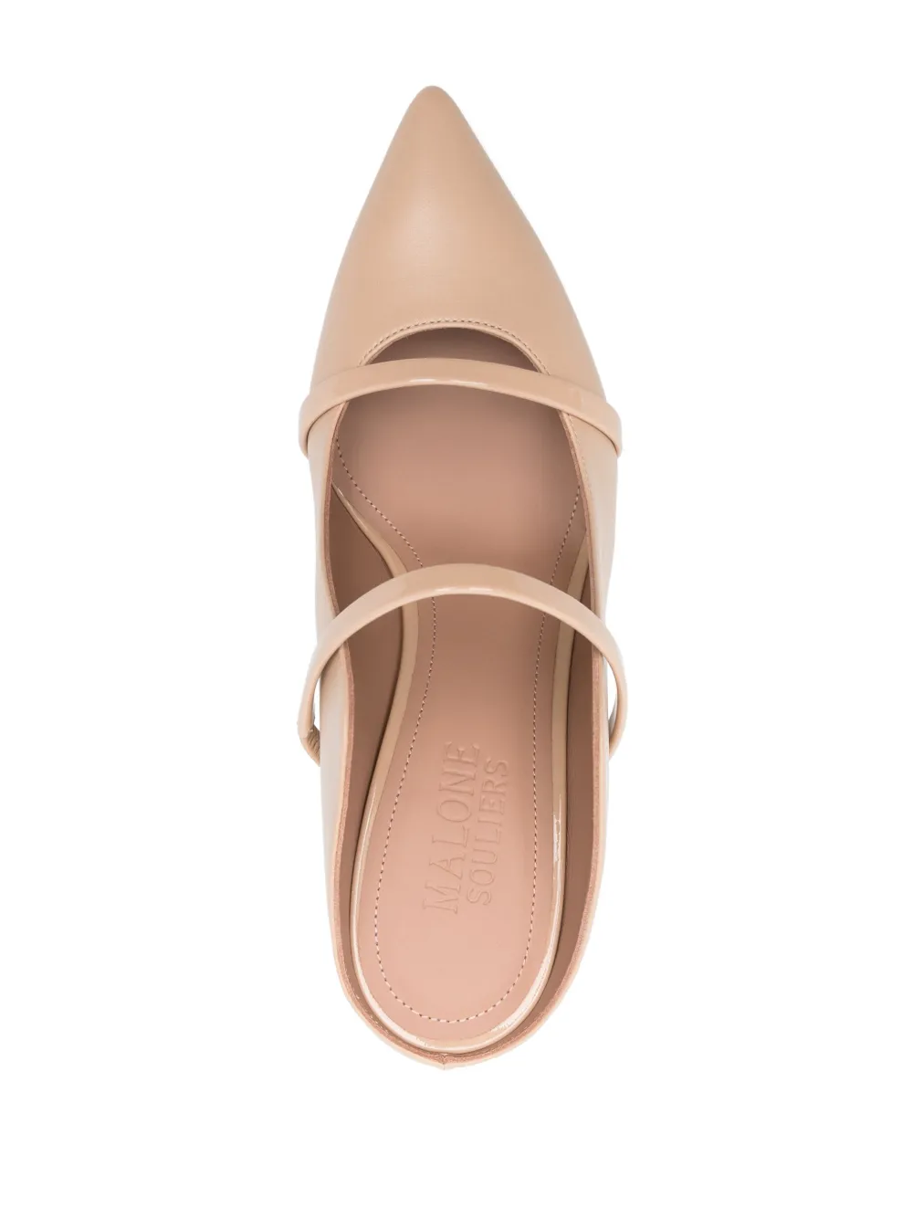 Malone Souliers 80 mm Maureen muiltjes Beige