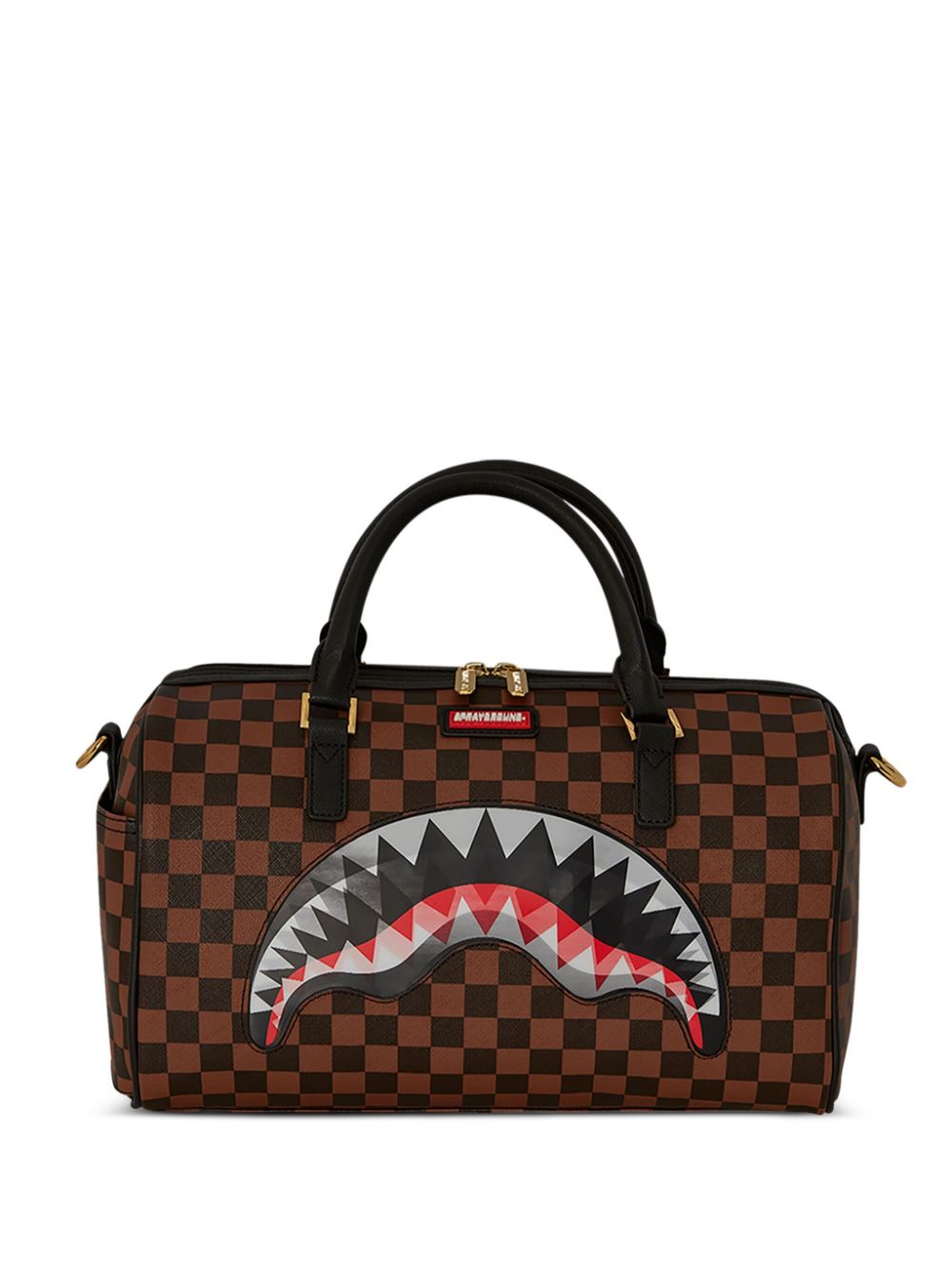 sprayground kid mini Sharks In Paris duffle bag - Brown