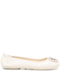 Tory Burch Minnie ballerina shoes - White