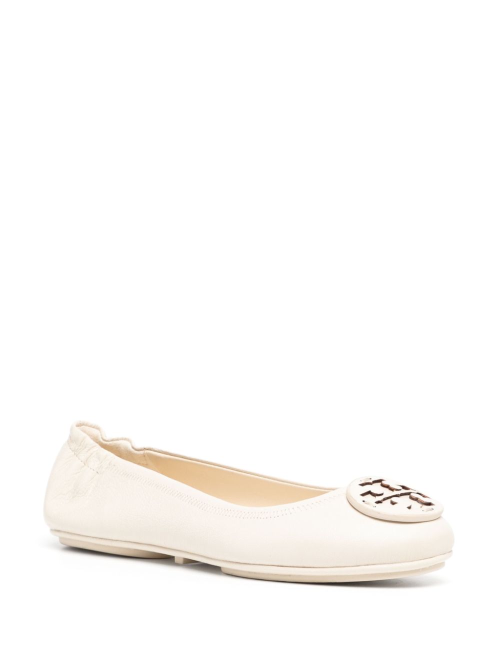 Tory Burch Minnie ballerina shoes - Wit