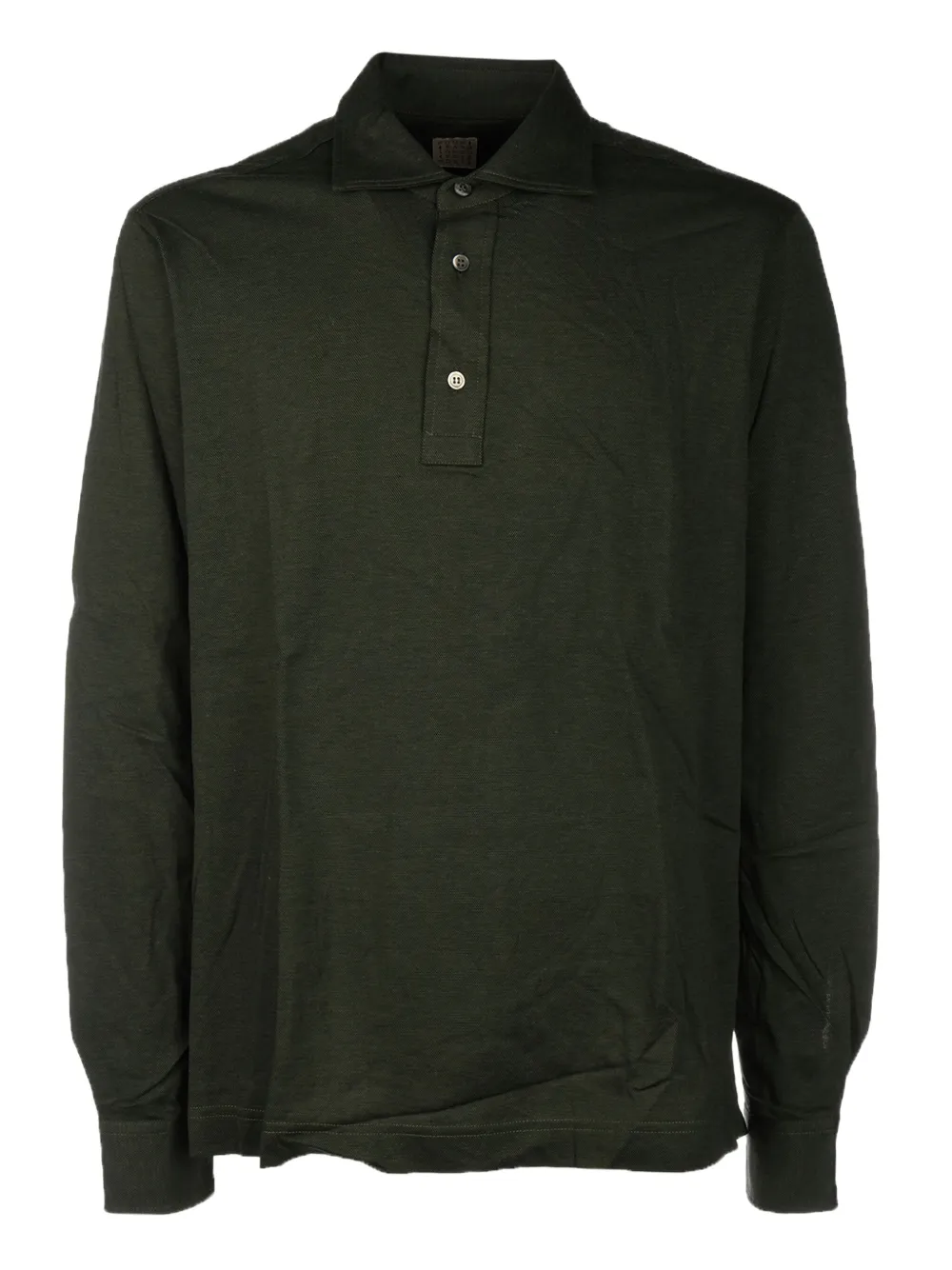 long-sleeve polo shirt
