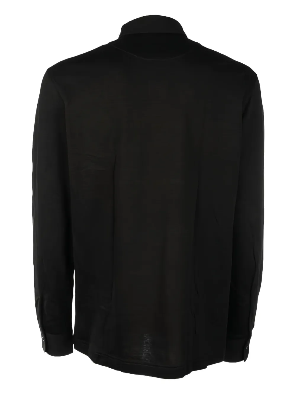 4FF Poloshirt met lange mouwen - Grijs
