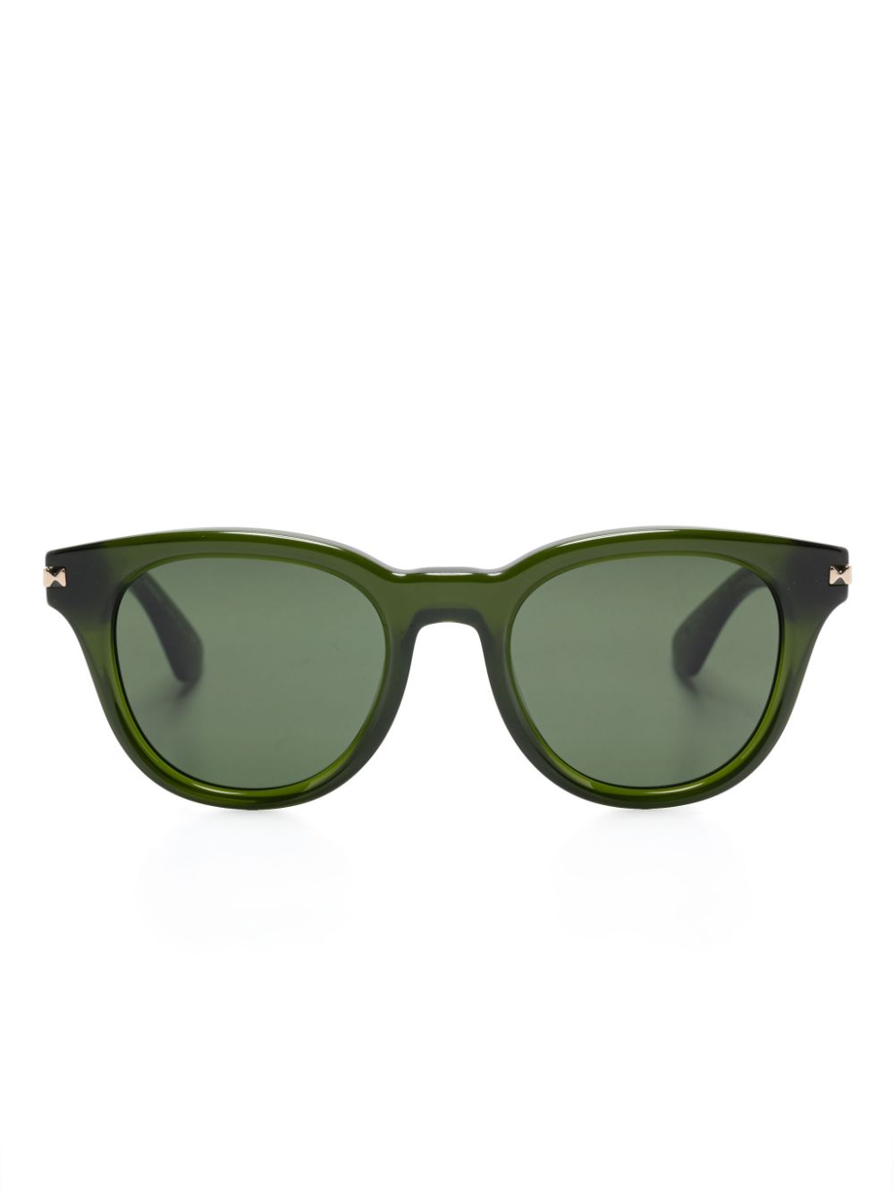 Burberry Eyewear Zonnebril met vierkant montuur Groen