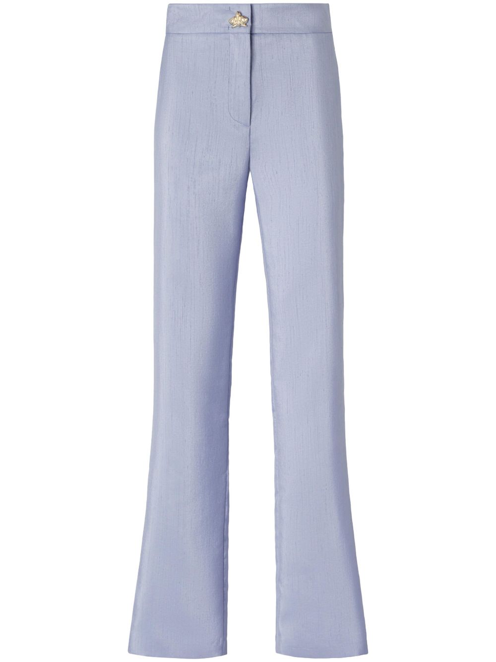 Genny Flared Trousers In Purple