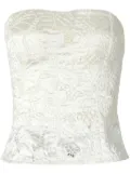 Genny lace top - White