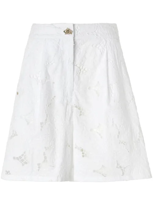 Short fleuri en dentelle - Genny - Modalova