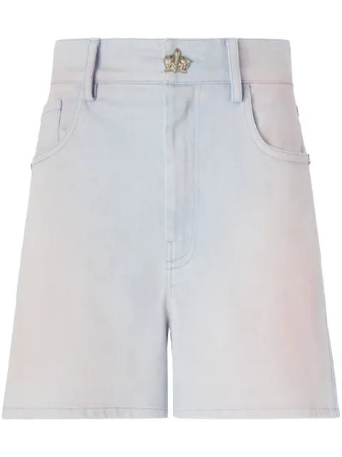Genny shorts de mezclilla con efecto degradado