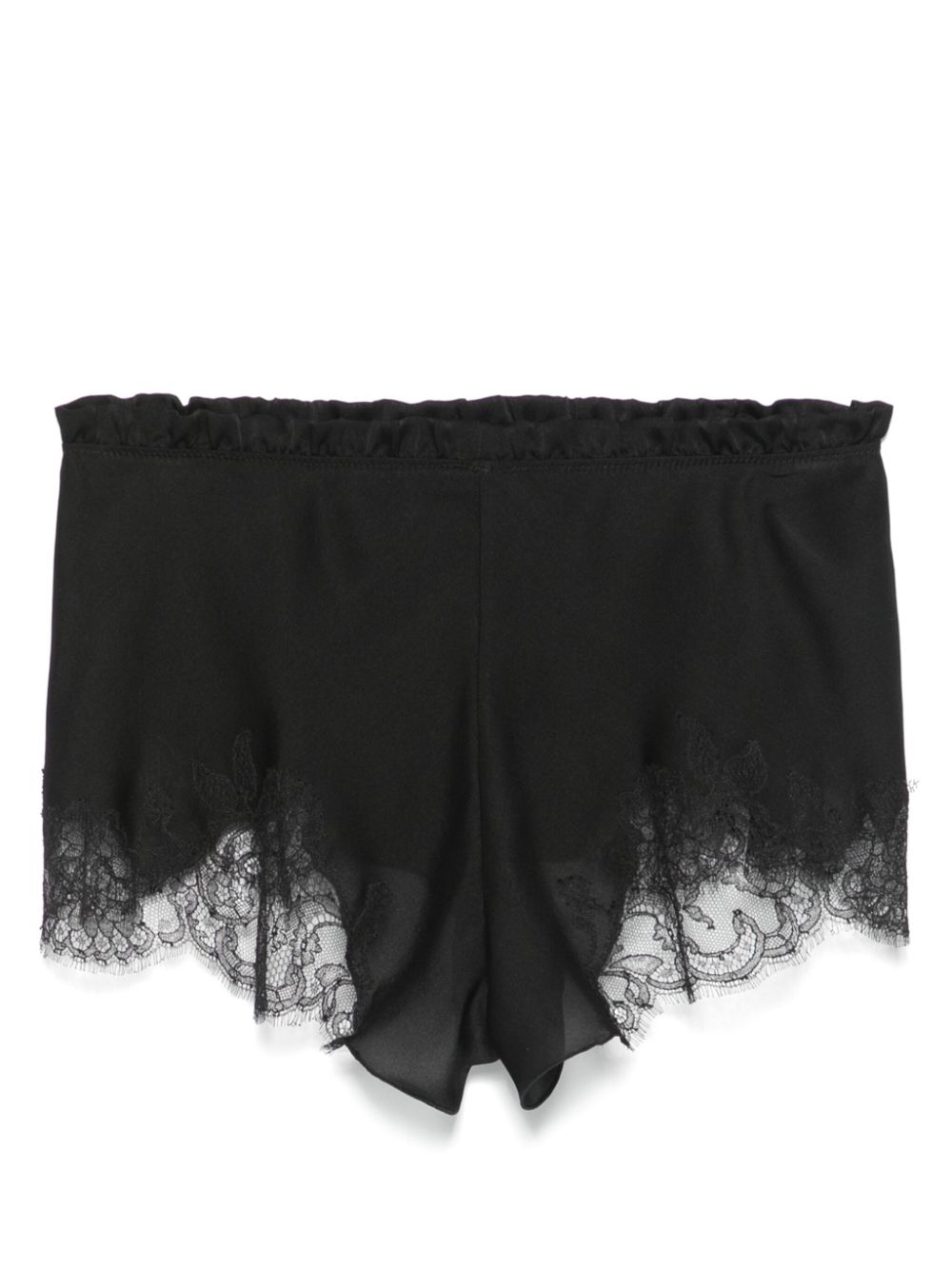 Carine Gilson silk shorts - Black