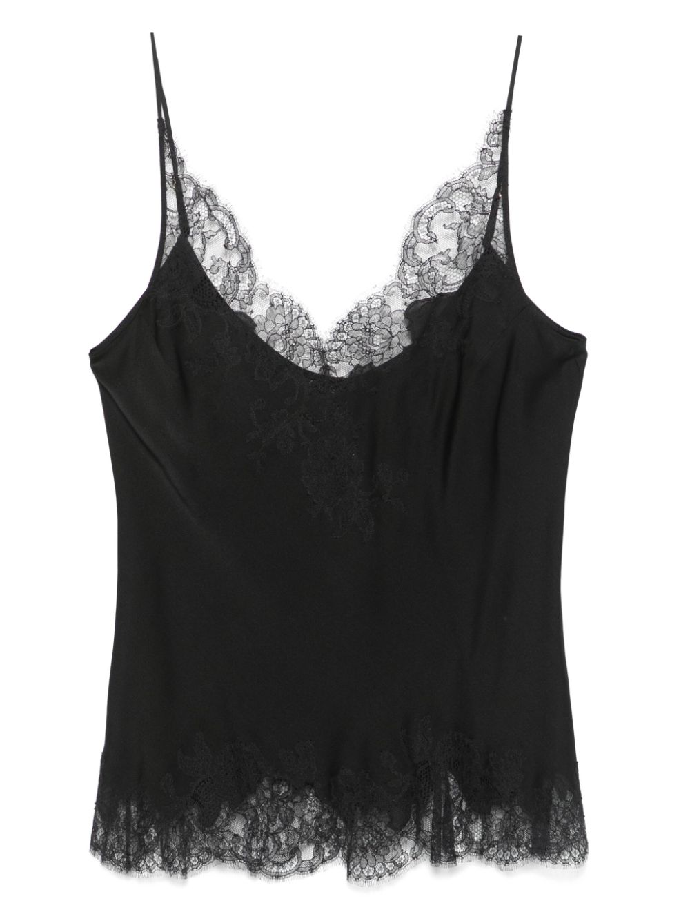 silk V-neck camisole