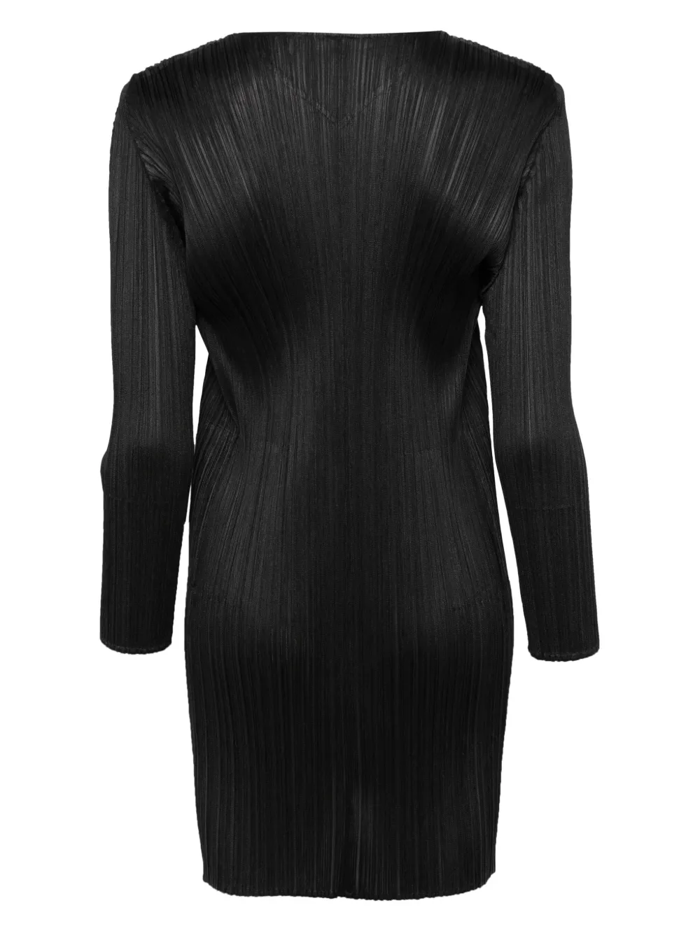 Pleats Please Issey Miyake plissé jacket - Black