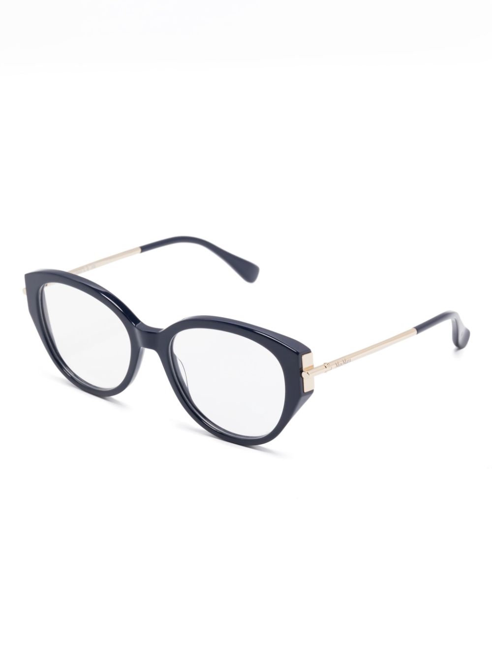 Max Mara Eyewear Bril met cat-eye montuur - Blauw