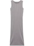Pleats Please Issey Miyake plissé maxi dress - Grey