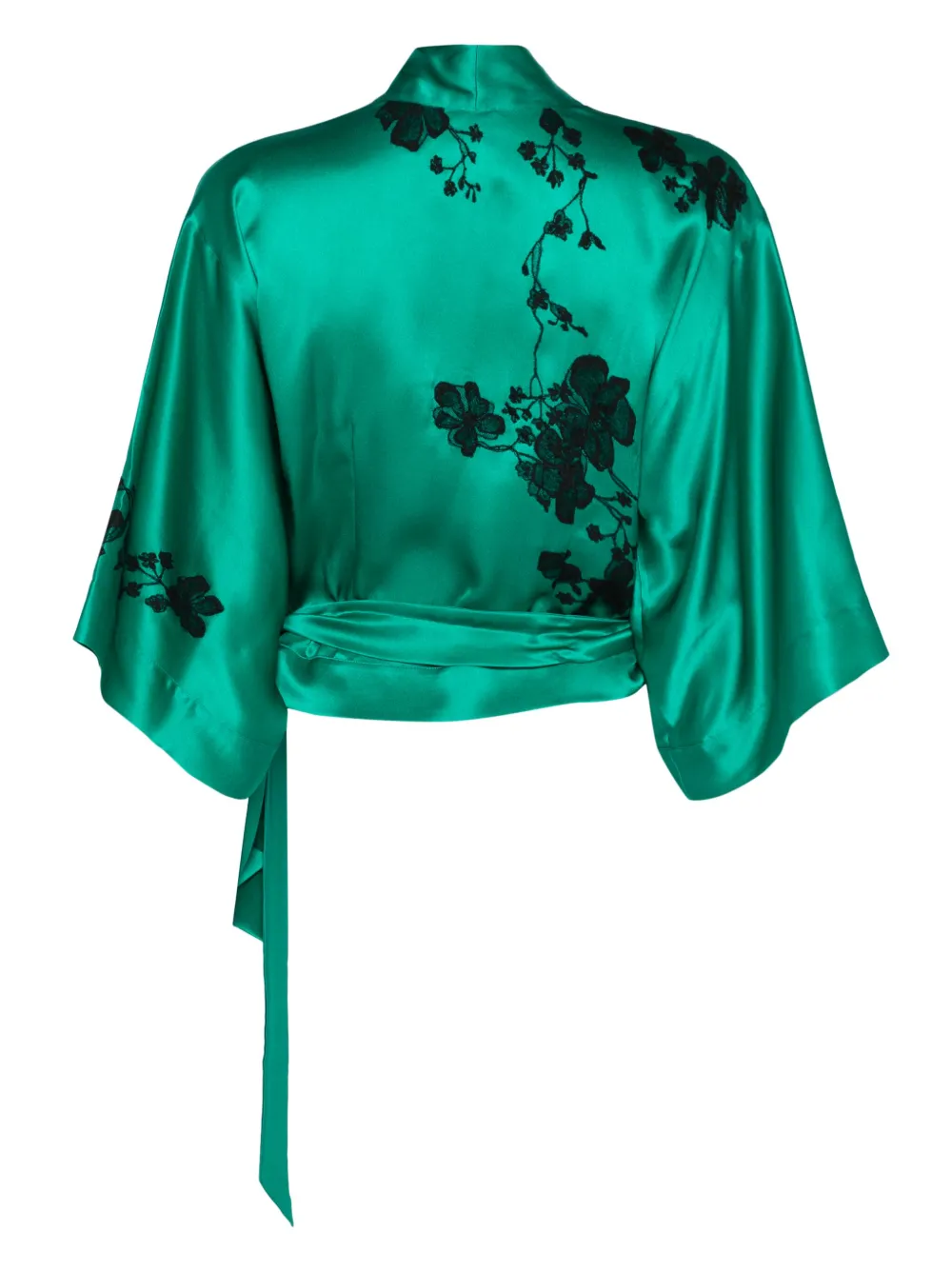 Carine Gilson Shirt met kanten detail - Groen