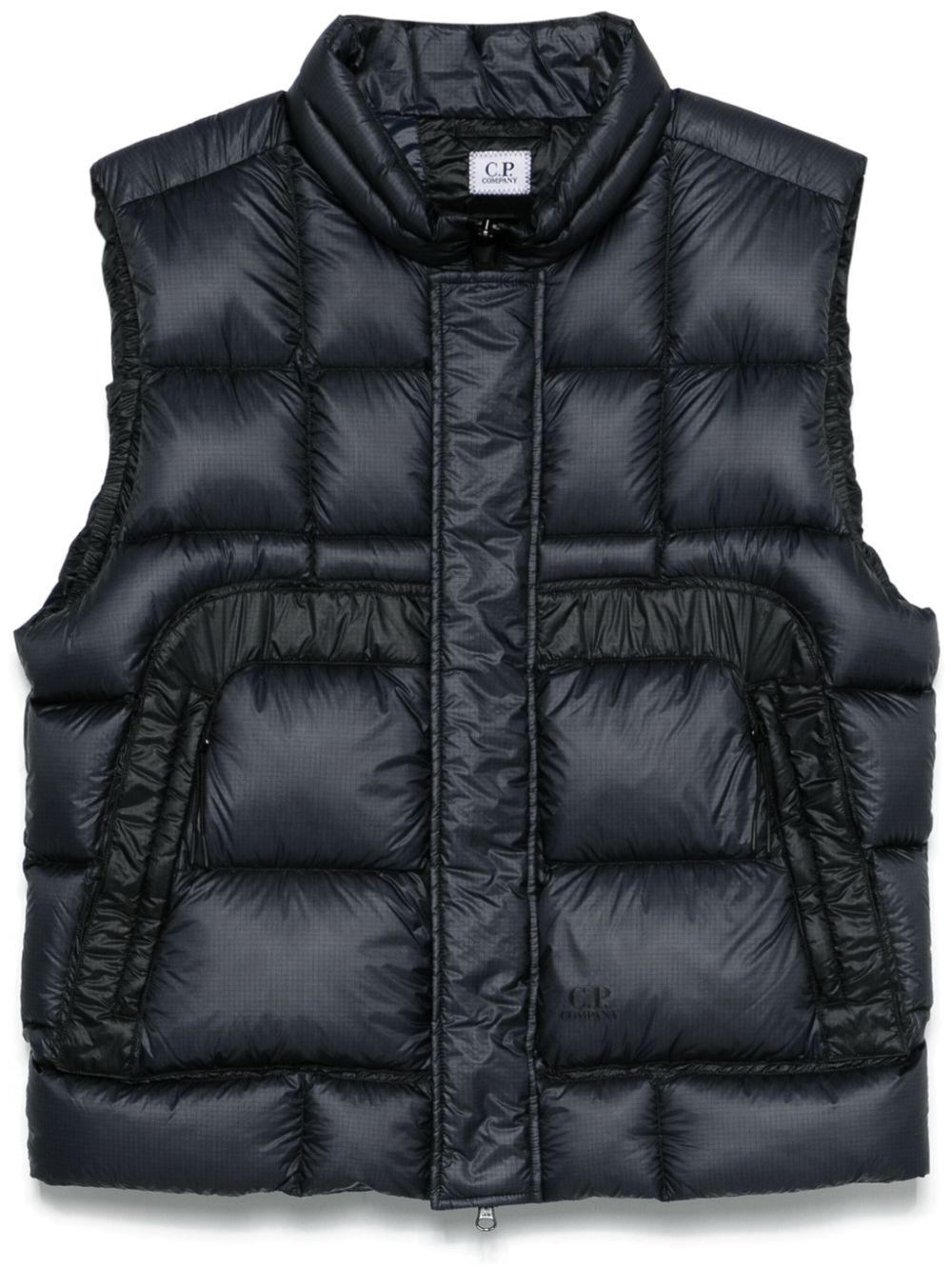 shell down vest