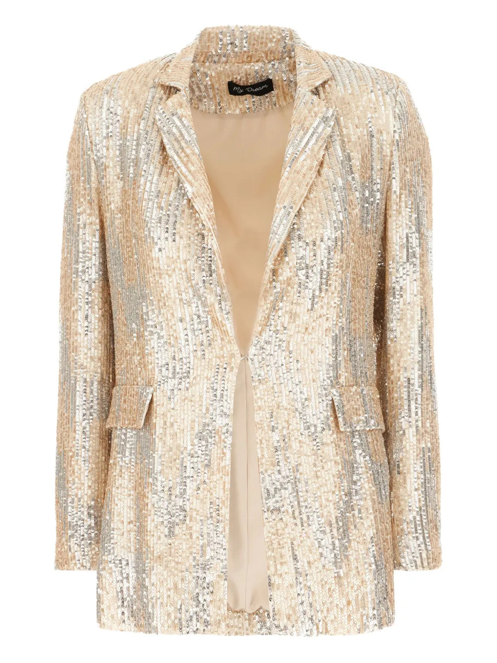 CORTE DEI GONZAGA sequin-embellished blazer | Neutrals | Image 1