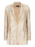 CORTE DEI GONZAGA sequin-embellished blazer - Neutrals