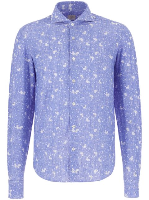 4FF floral-print shirt