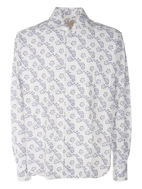 4FF floral-print shirt