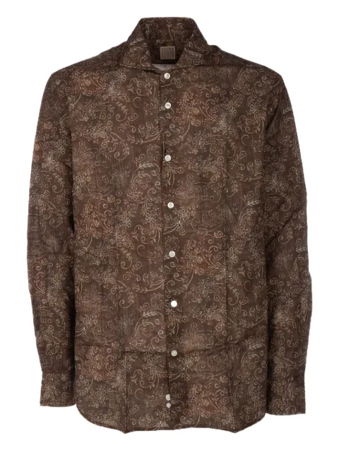 4FF floral print shirt