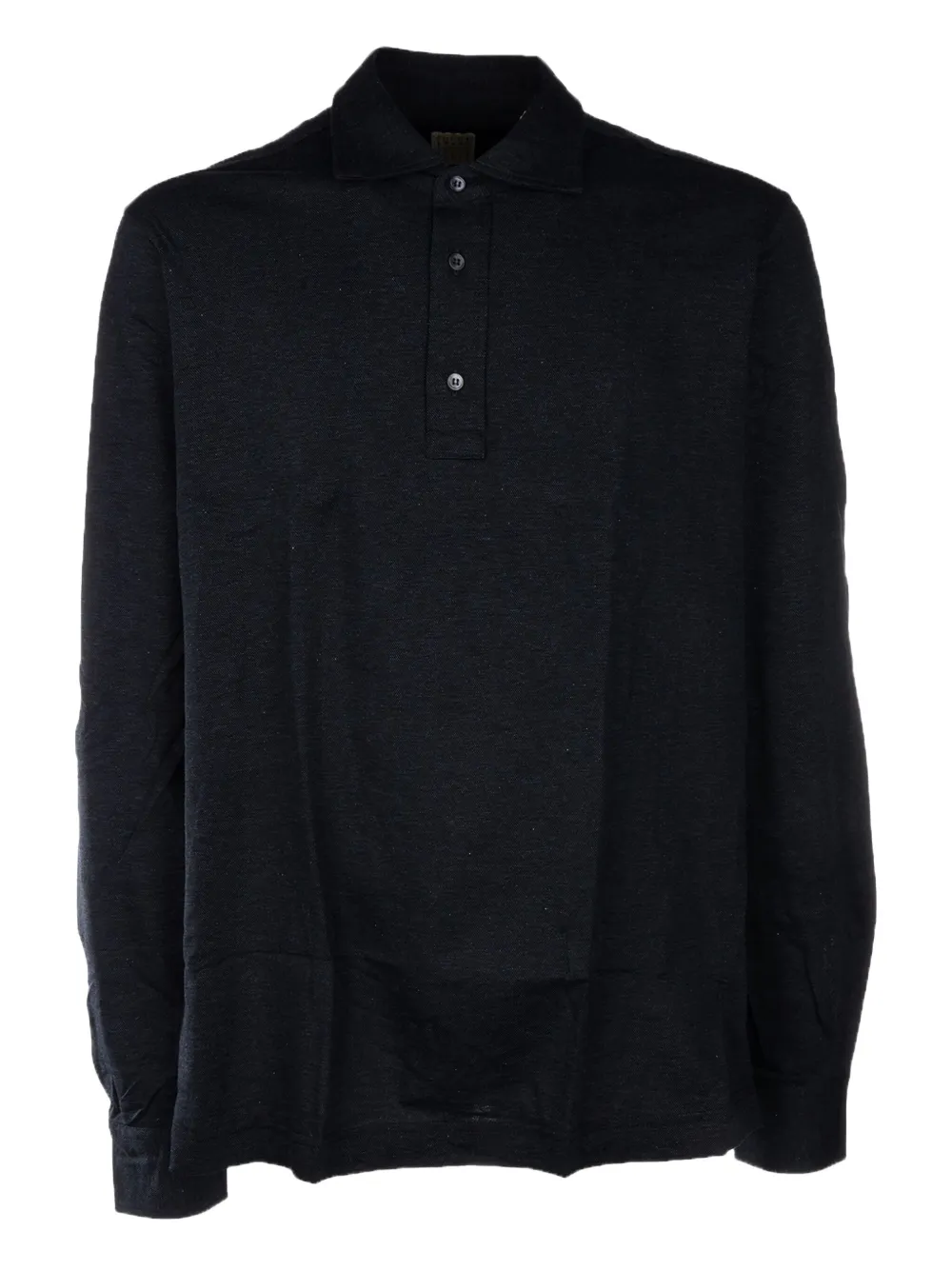 long-sleeve polo shirt