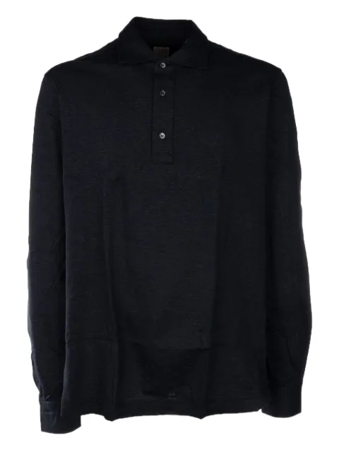 4FF long-sleeve polo shirt