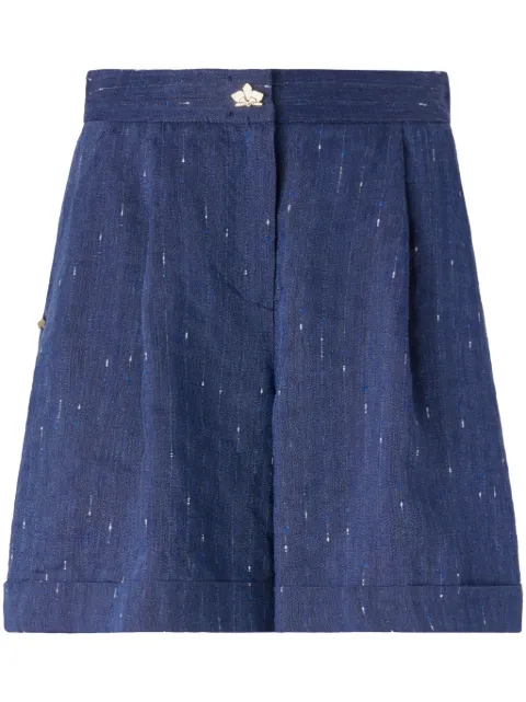 Genny shorts de vestir de tejido cambray