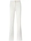 Genny flared trousers - White