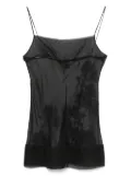 Carine Gilson organza babydoll slip dress - Black