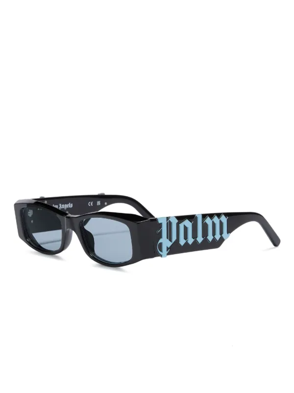 Palm Angels PMIA102S25FAB0011001 関税送料込 Palm Angels Eyewear Angel Sunglasses | Black | FARFETCH