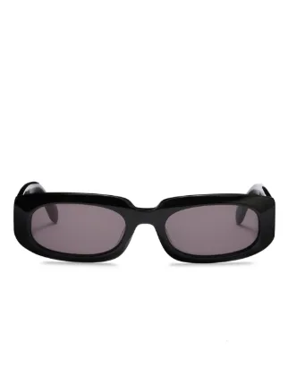 Palm Angels Eyewear Noah Sunglasses | Black | FARFETCH CY display picture 2