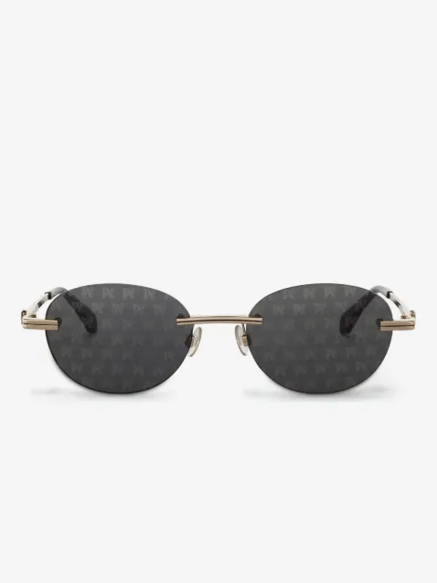 Palm Angels Eyewear Crystal sunglasses 