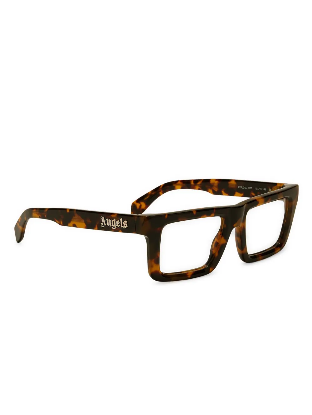 Palm Angels Eyewear Style 1A bril Bruin